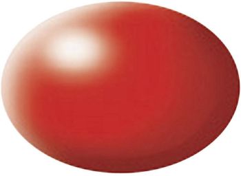 REV36332 - Leuchtend rote Satin-Acrylfarbe 18 ml Dose