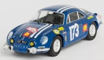 TRORRAL132 - RENAULT-ALPINE A110 #173 TAP Rallye 1968 G.HOUEL / J.GOSSELIN