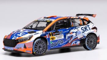 IXORAM948.22 - HYUNDAI i20 N Rally2 #2 Gewinner des Jahres 2024 Ypern-Rallye S. LEFEBVRE / X. PORTIER