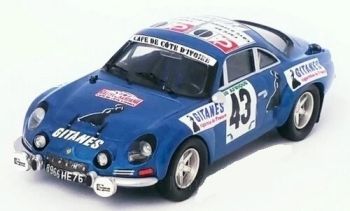TRORRFR14 - RENAULT-ALPINE A110 #43 Bandama Rallye 1974 S.MEHTA / M.DOUGHTY