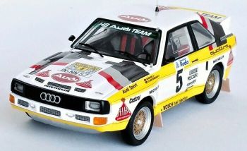 TRORRSE23 - AUDI Sport Quattro #5 Rallye Schweden 1985 W.RÖHRL / C.GEISTDÖRFER - Limitiert auf 150 Ex.