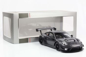 IXO-LEGT18065B - PORSCHE 911GT3 R Version mit einfacher Karosserie, Schwarz