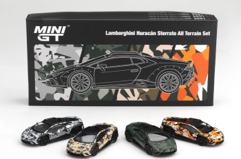 MGTS0026 - 4er-Set LAMBORGHINI Huracan Steratto All-Terrain 2025