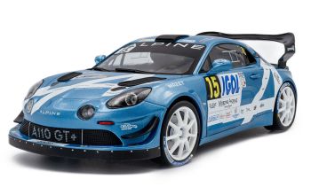 SOL1801631 - ALPINE A110 RGT+ Blau #15 Rallye Mont Blanc 2024 R.ASTIER /D.GIRAUDET