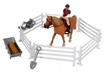 KID640073 - Reiterset mit Pferd und Zubehör