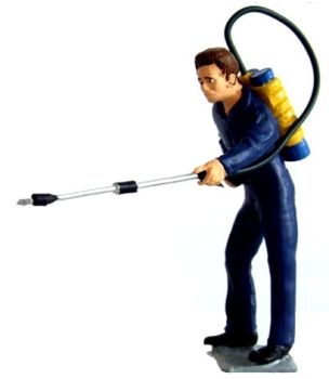 WM047/048 - Charakter mit Sprayer - In Miniatur