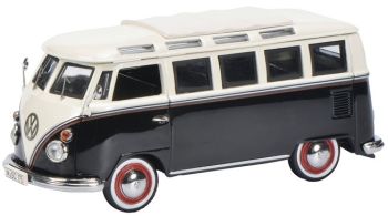 SCH06403 - VOLKSWAGEN T1C Samba schwarz und beige