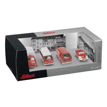 SCH25901 - Set deutscher Feuerwehrfahrzeuge