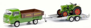 SCH3342 - VOLKSWAGEN T2 Pick-up mit Pritsche und FENDT Dieselroos FENDT Service limitiert auf 750 Einheiten