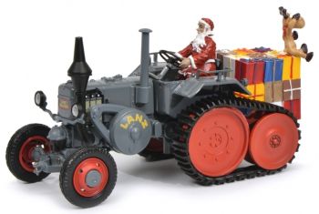 SCH7703 - LANZ BULLDOG Crawler mit Weihnachtsmann und Geschenken