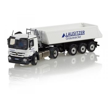 CON72202/04 - MERCEDES-BENZ Actros MP03 mit SCHMITZ CARGOBULL "LAUSITZER GRAUWACKE" 3-Achs-Kipper