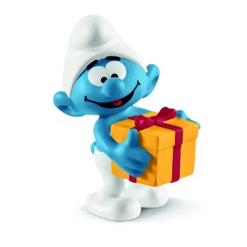 SHL20816 - Schlumpf mit Geschenk