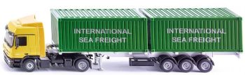 SIK3921 - MERCEDES BENZ Actros 4x2 Semi 3-Achser + 2 20-Fuß-Container