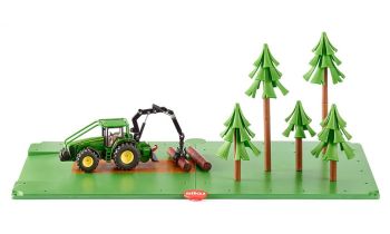 SIK5605 - Forstset mit Traktor ref 1974 Plateaumaße 54x27cm