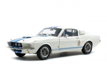 SOL1802901 - SHELBY MUSTANG GT500 1967 - Weiß und Blau