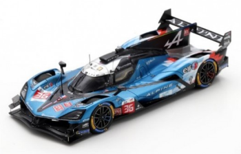 SPAS9123 - ALPINE A424 #36 24 Stunden von Le Mans 2024 N. LAPIERRE-M. VAXIVIERE-M. SCHUMACHER blau