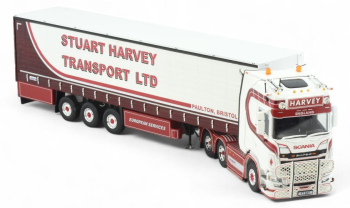 TEK86273 - SCANIA S Highline 6x4 mit 3-achsigem Anhänger STUART HARVEY TRANSPORT