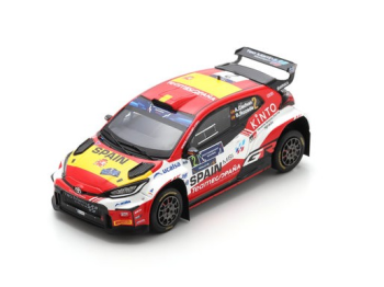 SPAS6865 - TOYOTA GR Yaris Rally 2 #2 1. Platz bei den FIA Motorsport Games 2024 A. CACHON – B. ROZADA