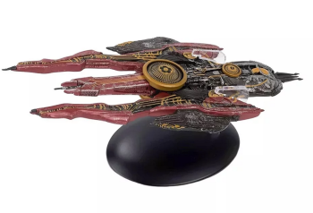 MAGSTDUK008 - STAR TREK Discovery ships Klingonisches Raumschiff Ough class mit Heft #8