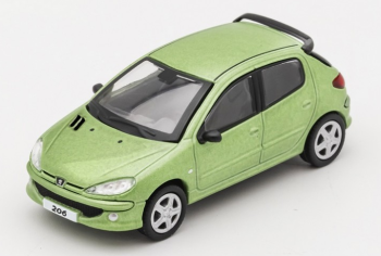 SHALL-029-124 - PEUGEOT 206 Grün