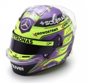 SPA5HF145 - Helm - Lewis Hamilton - MERCEDES-AMG PETRONAS F1 Team - GP England 2024