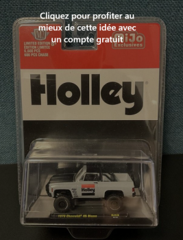 M2M-31500MJS46 - CHEVROLET K5 blazer ohne Dach 1973 Holley grau