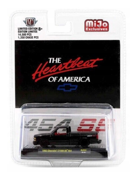 M2M-31500MJS53 - CHEVROLET C1500 SS454 Pick-up 1992 - The heartbeat of america schwarz