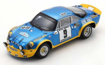SPASF228 - ALPINE A110 Turbo #9 Sieger Critérium des Cévennes 1972 JL.THERIER-M.CALLEWAERT