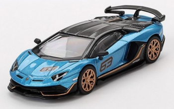 MGT00784-L - LAMBORGHINI Aventador SVJ63 Blau 2023