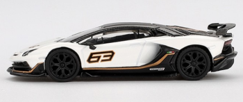 MGT00842-L - LAMBORGHINI Aventador SVJ 63 2022 LHD weiß