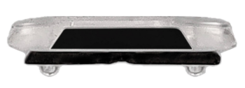 HER054737 - HANSCH DBS 4000 Lichtleiste transparent – 12 Stück