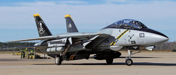 HAW02434 - Flugzeug F-14B Tomcat - VF-103 Jolly Rogers 2004 zusammenzubauen und zu lackieren