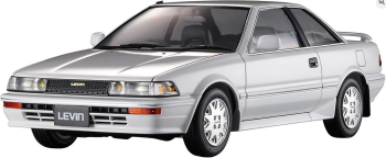 HAW21136 - TOYOTA Corolla Levin AE92 GT APEX 1987 weiss zum Zusammenbauen und Lackieren