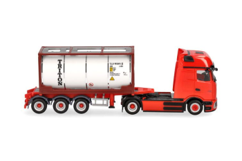 HER960137 - MERCEDES BENZ eActros ProCabin F 4x2 mit 3-Achs-Anhänger TRITON