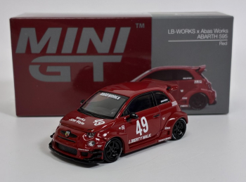 MGT00963-L - FIAT Abarth 595 LB-Works x Abas Works Rot 2024