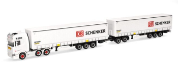 HER319720 - SCANIA CR 20 HD 6x4 mit Kastenaufbau, Dolly und 3-Achs-Anhänger DB SCHENKER