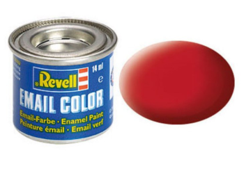 REV32136 - Emaillefarbe matt karminrot 14ml