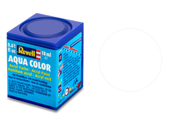 REV36102 - Matte klare Acrylfarbe 18 ml Topf