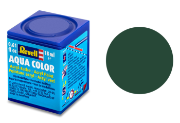 REV36168 - RAF matte dunkelgrüne Acrylfarbe 18 ml Dose