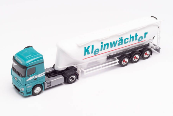 HER312530 - MERCEDES Actros 4x2 mit KLEINWACHTER 3-Achs-Pulveranhänger