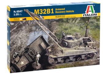 ITA6547 - M32B1 ARV-Fahrzeug zum Zusammenbauen und Lackieren