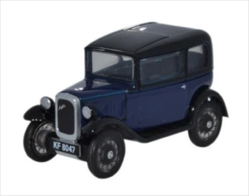 OXF76ASS002 - AUSTIN Seven RN Saloon, hellroyalblau