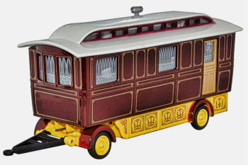 OXF76SCV001 - Wohnwagen „Showman“, bordeauxrot
