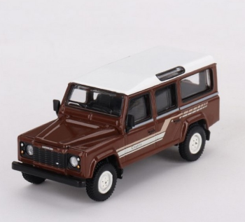 MGT00734-L - LAND ROVER Defender 110 Country Kombi 1985 braun