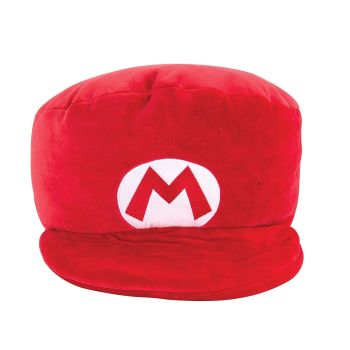 T12961 - Mega Plüsch MARIOKART - Mario Cap