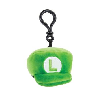 T12964 - MARIO KART Plüschclip - Luigi's Cap