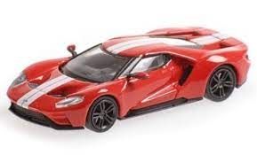 BUR41163 - FORD GT #1 Heritage Kollektion 2018 Rot