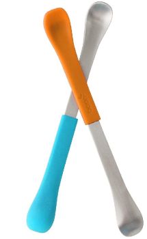 TB298 - 2 Löffel 2 in 1 Orange und Blau