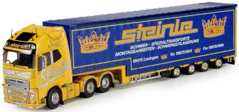 TEK67711 - VOLVO FH04 Globetrotter XL 6x2 mit Halbplane 4 Achsen Steinle