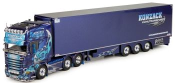 TEK70878 - SCANIA R13 Topline mit Halbkühlschrank 3 Achsen KONZACK